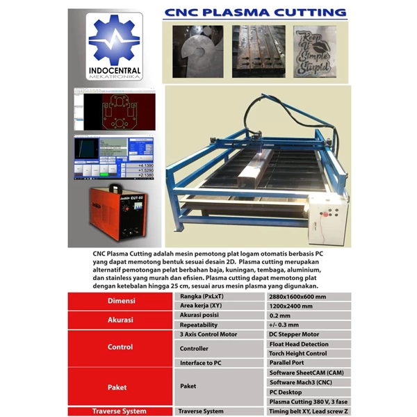 Mesin CNC Plasma Cutting